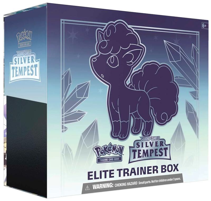 Silver Tempest Elite Trainer Box Pokemon card from SWSH12: Silver