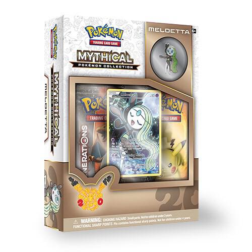 Mythical Pokemon Collection Box [Meloetta] Pokemon card from Generations