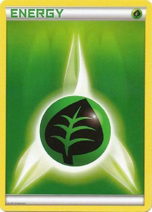 Grass Energy (2013 Unnumbered) Pokemon card from Deck Exclusives