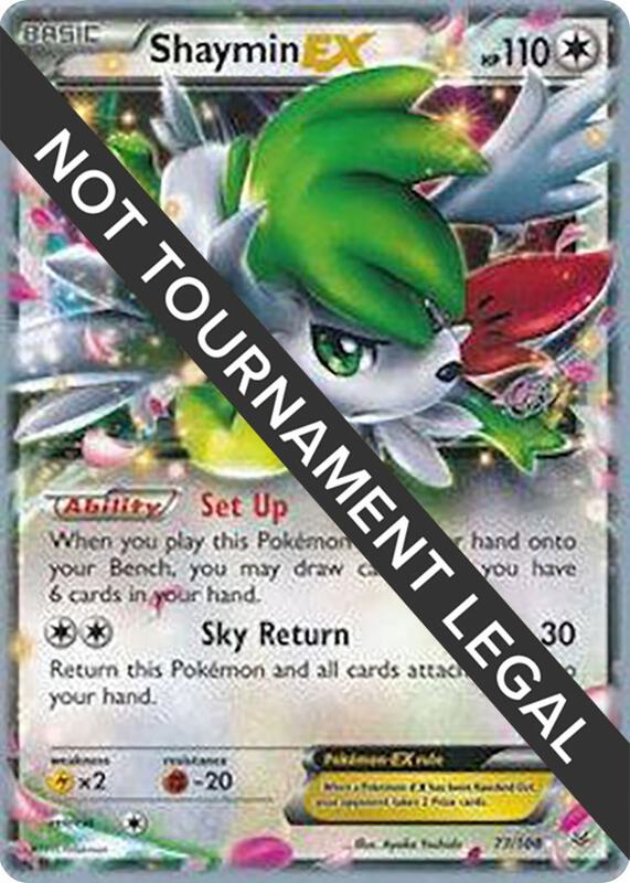 Shaymin EX - 2015 (Rowan Stavenow) Pokemon card from World Championship Decks