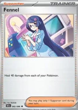 Fennel Pokemon card from Black Bolt