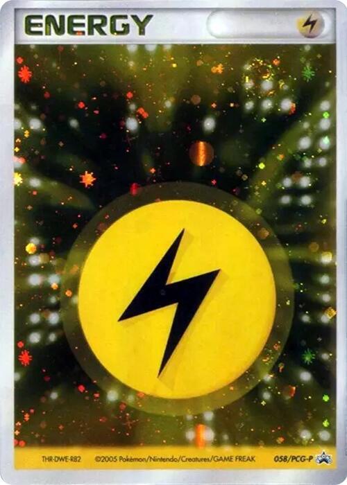 Basic Lightning Energy - 058/PCG-P (Japanese)