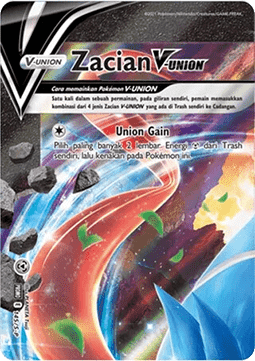 Zacian V-UNION (S-P/ID 145) Sword & Shield Indonesian Promos ID