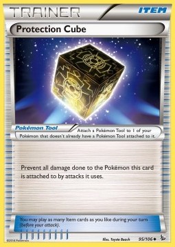 Protection Cube Pokemon card from Flashfire