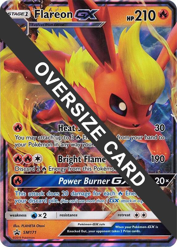Flareon GX - SM171 (SM Black Star Promo)