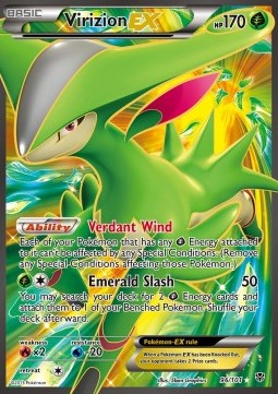 Virizion EX (Holo)
