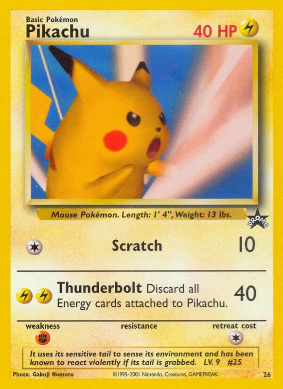 Pikachu (SNAP Promo) Pokemon card from WoTC Promo