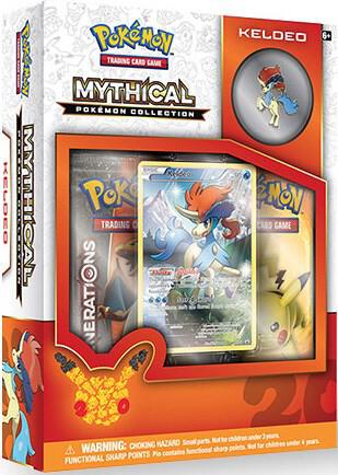 Mythical Pokemon Collection Box [Keldeo] Pokemon card from Generations