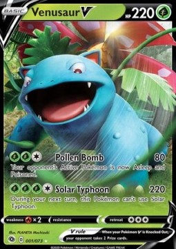Venusaur V (Holo)