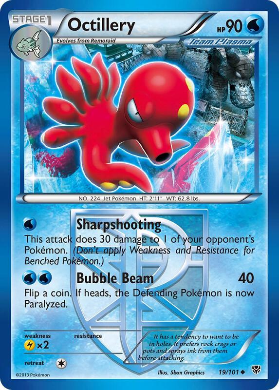Octillery (Team Plasma) Pokemon card from Plasma Blast