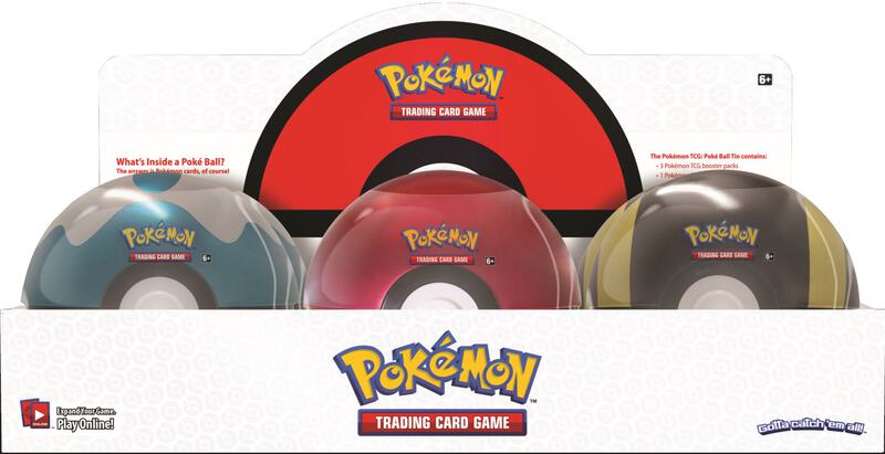 Poke Ball Tin Display (Q1 2020) Pokemon card from Miscellaneous Cards & Products