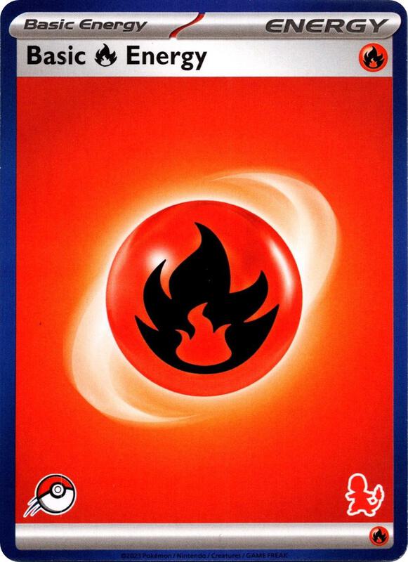 Basic Fire Energy (Blue Border) Pokemon card from My First Battle