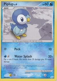 Piplup Pokemon card from DP Trainer Kit: Manaphy & Lucario