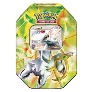 Arceus Collector's Tins: Arceus LV.X Tin (Green) Tins