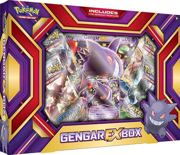 Gengar EX Box Pokemon card from XY - Evolutions