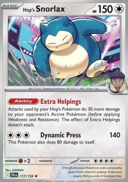 Hop's Snorlax (Holo)