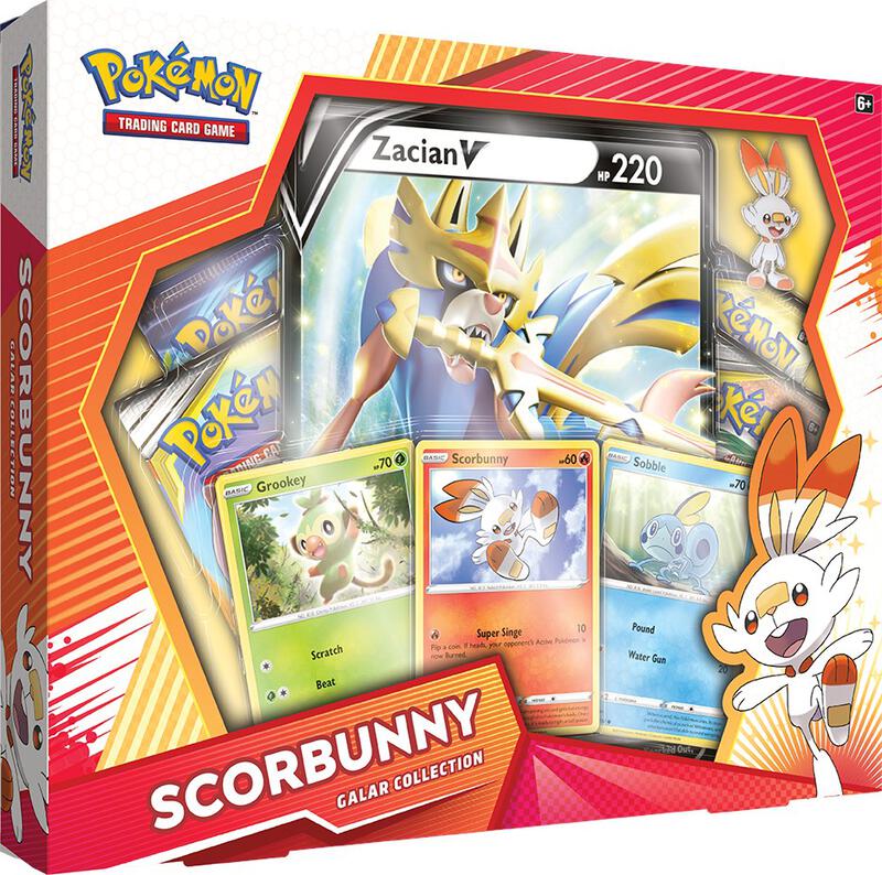 Galar Collection [Scorbunny] - with Zacian V Pokemon card from Miscellaneous Cards & Products