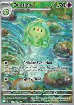 Duosion Pokemon card from Black Bolt