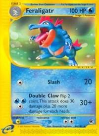 Feraligatr (46) Pokemon card from Expedition