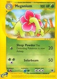 Meganium (53) Pokemon card from Expedition