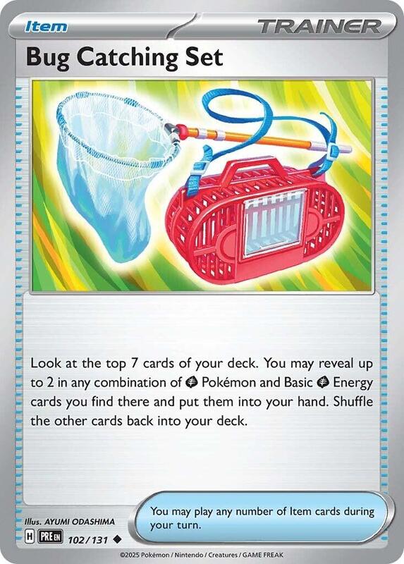 Bug Catching Set Pokemon card from SV: Prismatic Evolutions