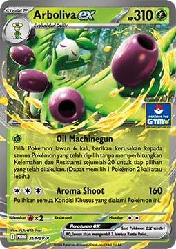Arboliva ex (SV-P/ID 254) Scarlet & Violet Indonesian Promos ID