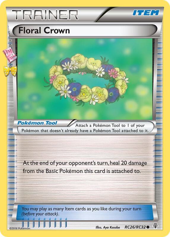 Floral Crown Pokemon card from Generations: Radiant Collection