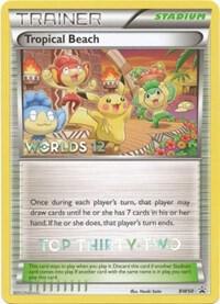Tropical Beach - BW50 (Worlds 12) [Top 32] Pokemon card from Black and White Promos