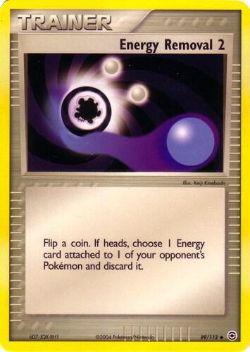 Energy Removal 2 Pokemon card from EX Battle Stadium