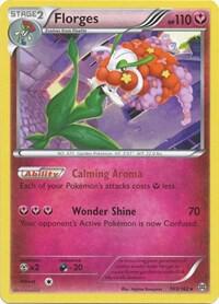 Florges Pokemon card from XY - BREAKthrough