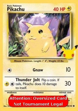 Pikachu (CEL BS 58) Celebrations