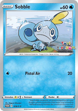 Sobble (S-P/ID 019) Sword & Shield Indonesian Promos ID