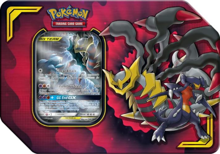Power Partnership Tin [Garchomp & Giratina GX] Pokemon card from SM - Unified Minds