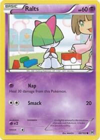 Ralts (68) Pokemon card from XY - BREAKthrough