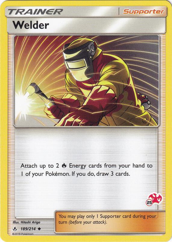 Welder Pokemon card from Battle Academy