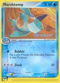 Marshtomp - 011 (e-League) [Winner] Pokemon card from Nintendo Promos