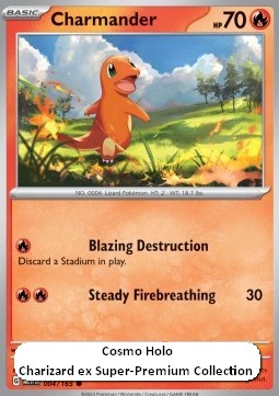 Charmander Pokemon card from 151