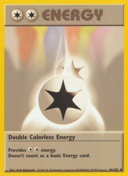 Double Colorless Energy