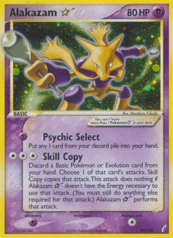 Alakazam Gold Star (Holo)