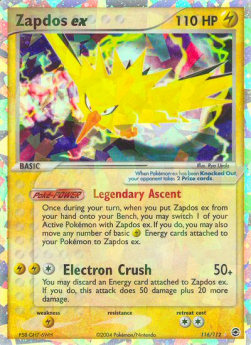Zapdos ex (Holo)