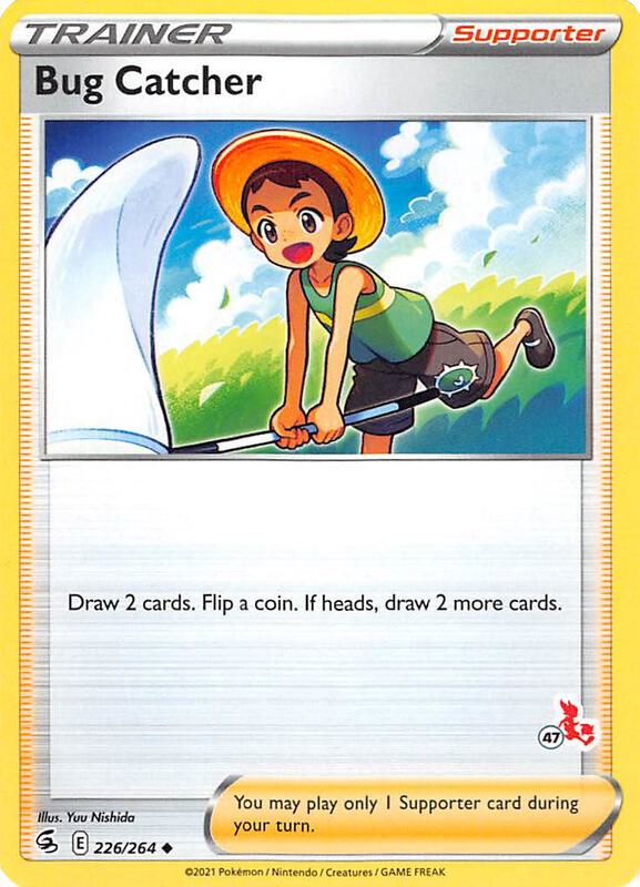 Bug Catcher Pokemon card from Battle Academy 2022