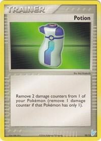 Potion (Minun) Pokemon card from EX Trainer Kit 2: Plusle & Minun