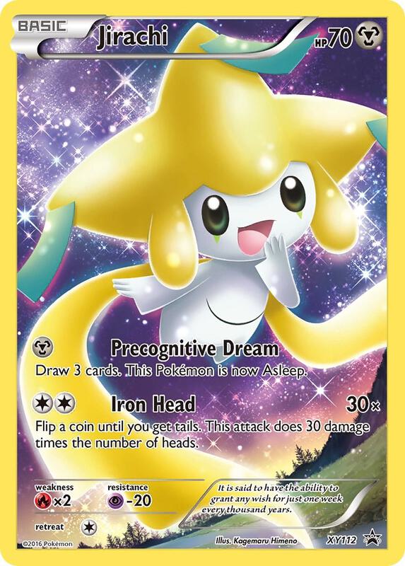 Jirachi - XY112 Pokemon card from XY Promos