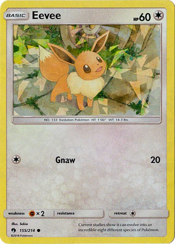 Eevee Pokemon card from Deck Exclusives