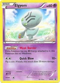 Elgyem - BW55 Pokemon card from Black and White Promos
