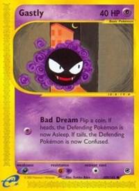 Gastly Pokemon card from Expedition