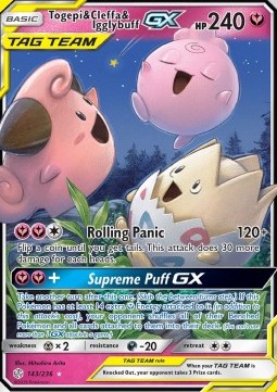 Togepi & Cleffa & Igglybuff GX