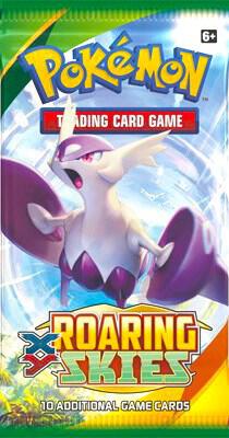 Roaring Skies Booster Pack Pokemon card from XY - Roaring Skies