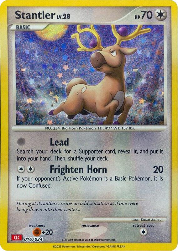 Stantler Pokemon card from Trading Card Game Classic