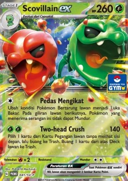 Scovillain ex (SV-P/ID 041) Scarlet & Violet Indonesian Promos ID
